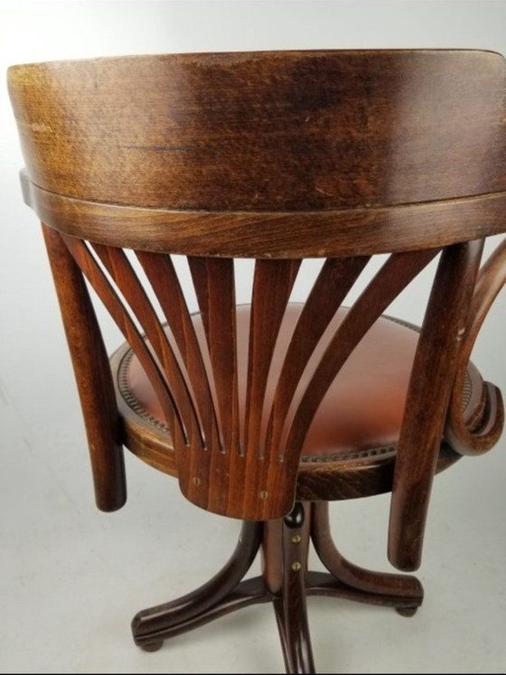 Image 1 of Prachtige Thonet stijl bureaustoel