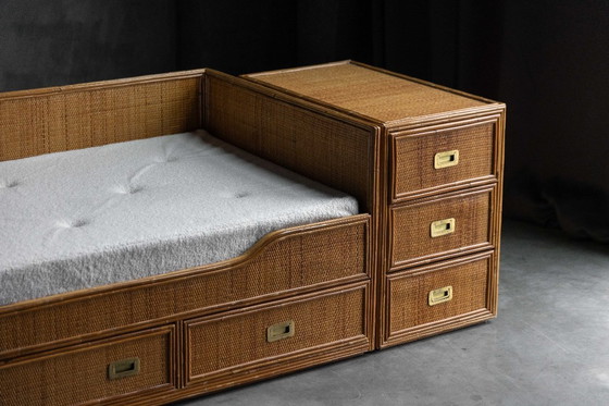 Image 1 of Sofá cama de bambú de Vivai Del Sud, Italia, década de 1970