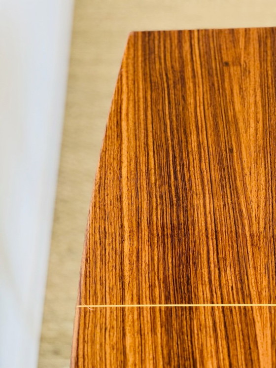 Image 1 of Table de salle à manger art déco en palissandre verni, 1940