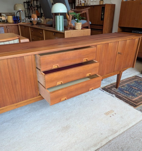 Image 1 of Vintage teak Scandinavian design XL sideboard, dresser