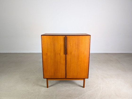 Image 1 of Originele Asko Finland kast Midcentury ladekast vintage teakhout