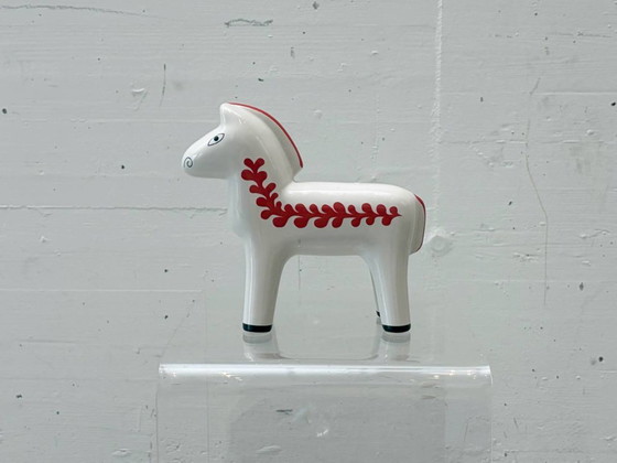 Image 1 of Dala Pferd Serie VINTERFINT aus Keramik von IKEA, 2020er Jahre