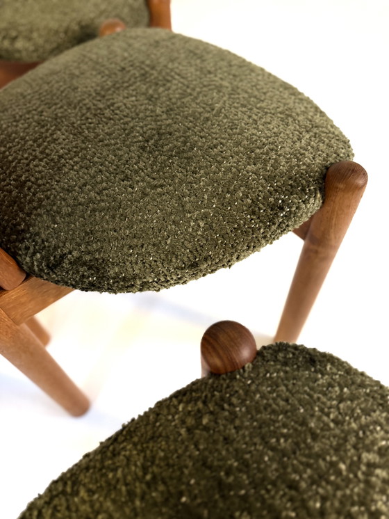 Image 1 of Satz von 6 restaurierten Esszimmerstühlen, Ansanger Møbler '70