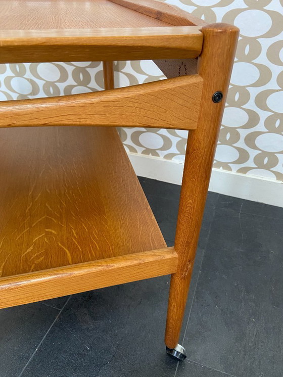 Image 1 of Chariot vintage avec plateau amovible par Poul Hundevad