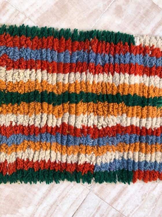 Image 1 of Alfombra marroquí de pasillo de 250 cm x 80 cm.