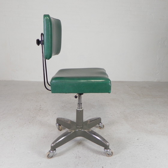 Image 1 of Vintage Office Chair, Swivel And Height Adjustable, 1950s