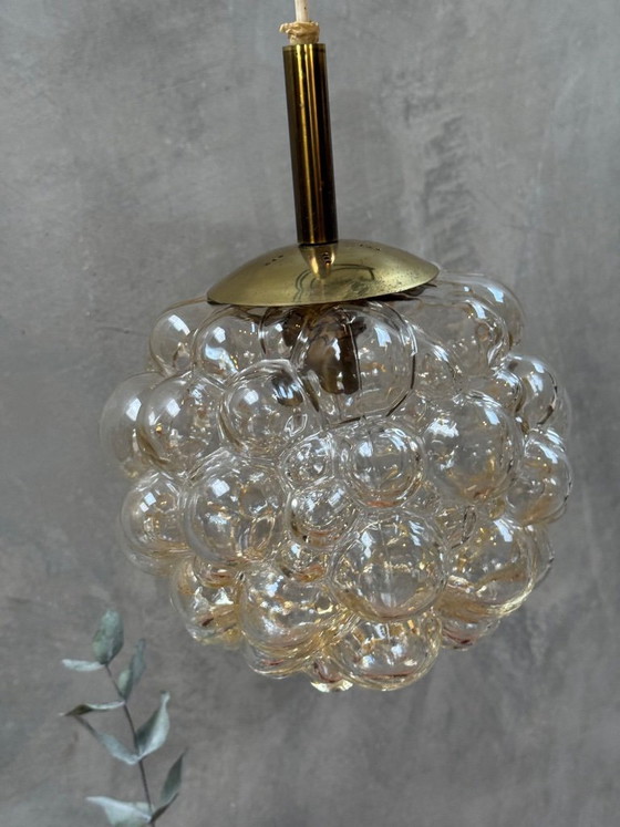 Vintage Design Lamp - Helena Tynell - Bubble Pendant Lamp – Copper, Glass (photo 5 of 10)