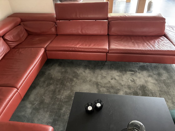 Image 1 of JORI lederen sofa model SHIVA