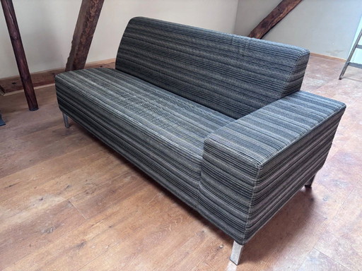 Sofá esquinero Gelderland 6511 (Jan des Bouvrie) con tela De Ploeg