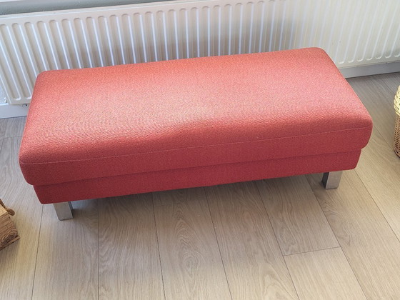 Image 1 of Leolux Antonia sofa with matching pouffe
