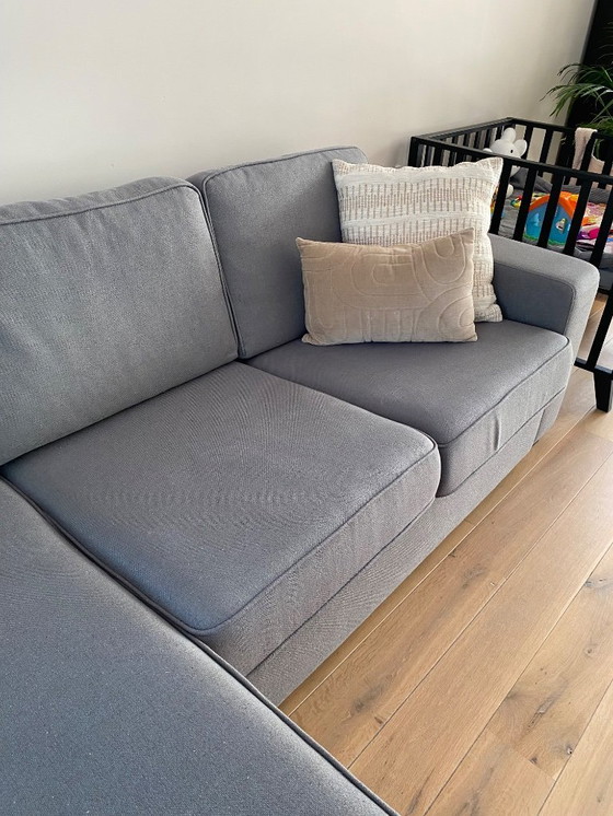 Image 1 of Divano Goossens a 3 posti con chaise longue