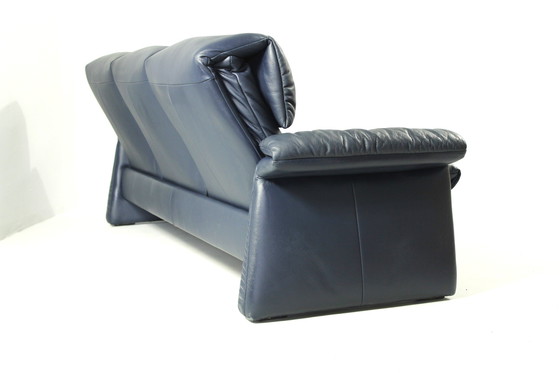 Image 1 of Divano in pelle a 3 posti Lugano di Erpo Int., design 1985