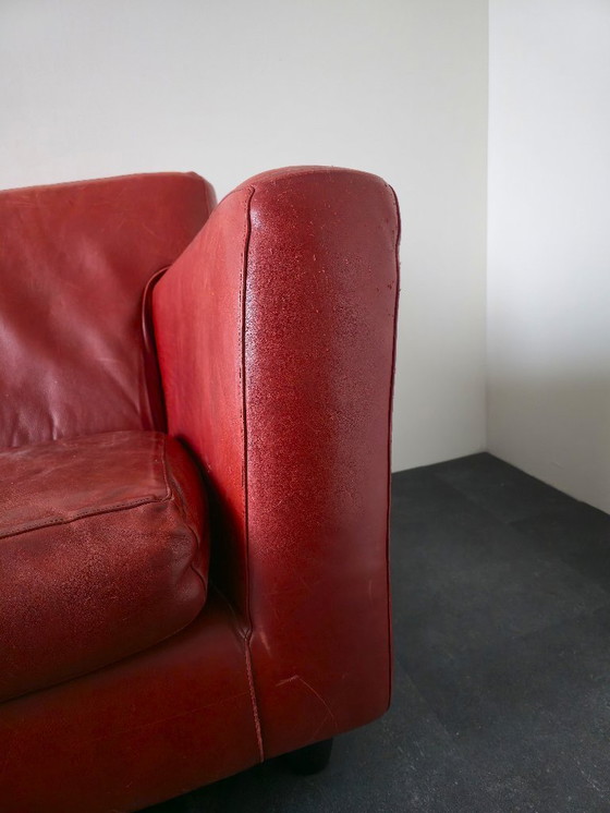 Image 1 of Divano in pelle di Gerard van den Berg per Label.