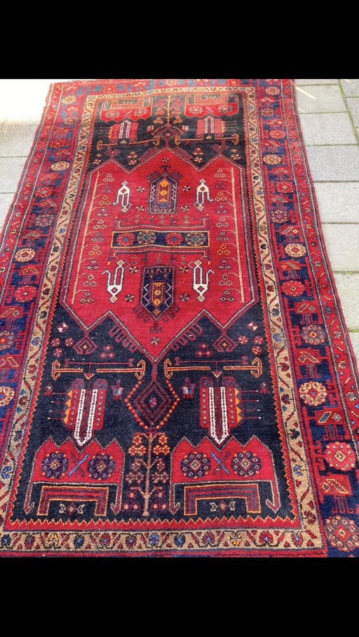 Schitterend 100% authentiek handgeknoopt Perzisch/Koerdisch tapijt Koliai/ Hamadan Iran