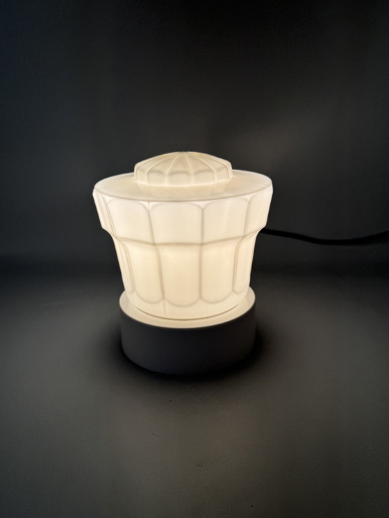 Image 1 of Thabur plafondlamp in crème glas