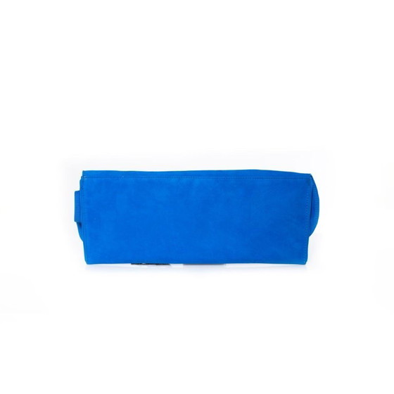 Image 1 of Maison Du Posh, blaue Lederclutch