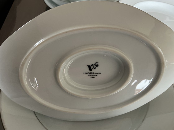 Image 1 of Servizio da caffè e da tavola Limoges da 35 pezzi