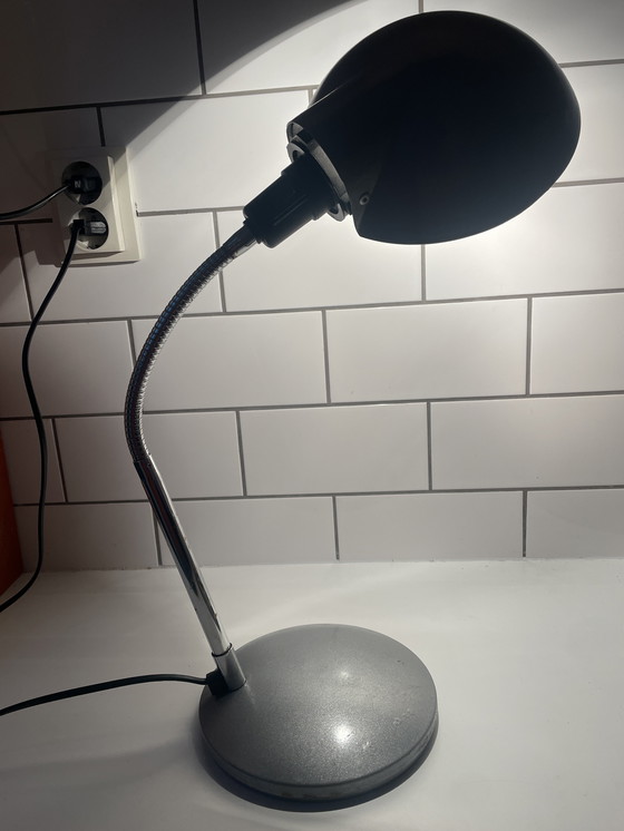 Image 1 of Lámpara Aluminor France. Lámpara de escritorio de diseño francés. Lámpara industrial.