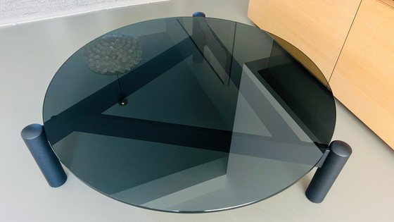 Cassina Table à Plateau - Design Couchtisch – Couchtische, Glas, Holz (photo 7 of 10)