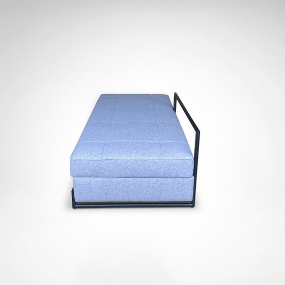 Divano letto di Eileen Gray in metallo nero e tessuto di lana Kvadrat per Classicon – Chaise longue, Wool (photo 10 of 12)