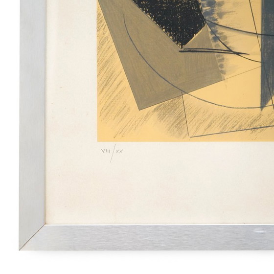 Image 1 of Aldo Mondino, Litografia a colori su carta, Danza, anni '70