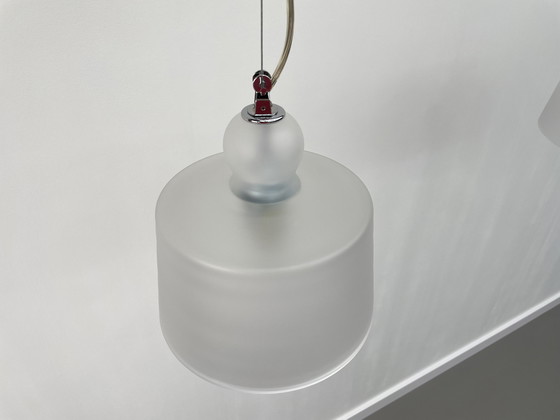 Image 1 of 2 lampade a sospensione in vetro di Murano Acquatinta (finitura satinata)