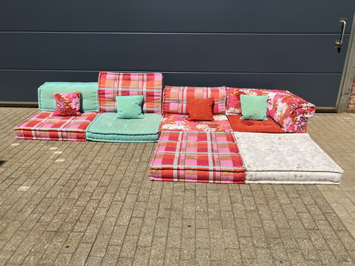 Roche Bobois Mah Jong Kenzo Takada 10 elementen, 4 kussens TOPstaat!!