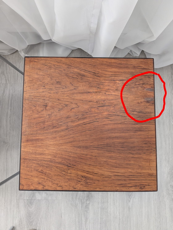 Image 1 of Vintage set of 3 nesting tables by Brabantia, 1970s