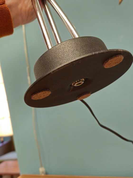 Image 1 of Vintage Bulb Lamp Table Lamp Desk Lamp Bulbs Chrome