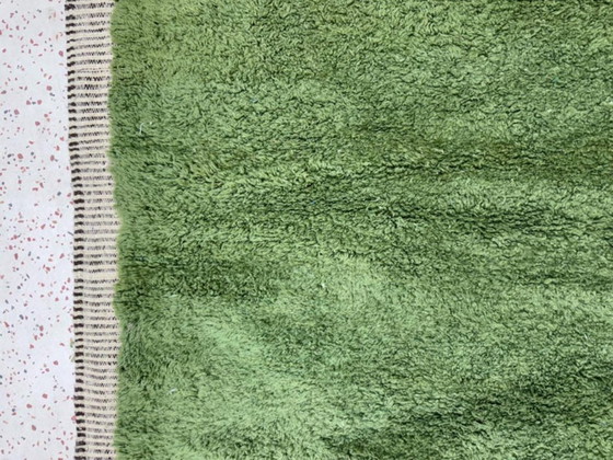 Image 1 of Tapis vert marocain berbère 200cmx250cm 
