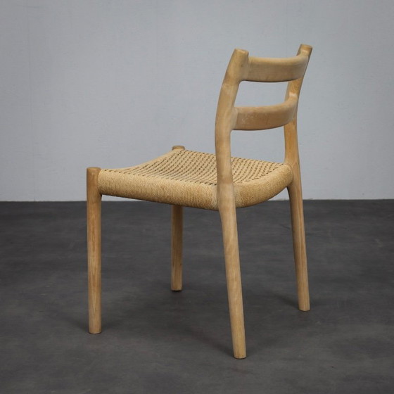 Image 1 of Ensemble de 6 chaises de salle à manger modèle 84 de Niels Otto Møller, années 1970