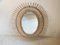 Specchio da parete ovale vintage in rattan, anni '70 – spiegels, Glass, Organic Modern (photo 2 of 10)