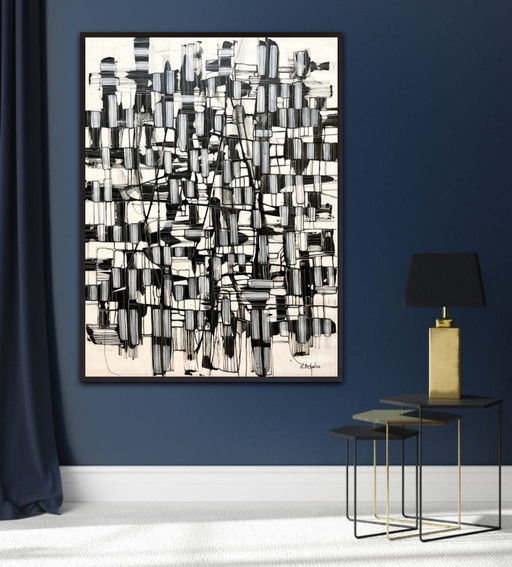 Natia Antadze Abstract Composition XXL