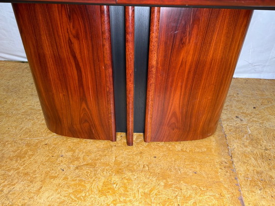 Excepcional mesa de comedor Skovby danesa de palisandro | Mediados de siglo | Diseño escultural | Mesa (photo 2 of 12)