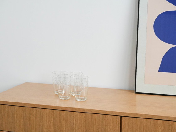 Image 1 of Set van vier glazen, Deens design, jaren 70, vervaardigd in Denemarken.