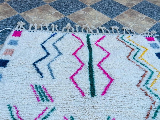 Authentic Handwoven Berber Moroccan Rug 200cmx280cm – Rugs & carpets, Cotton (photo 10 of 10)
