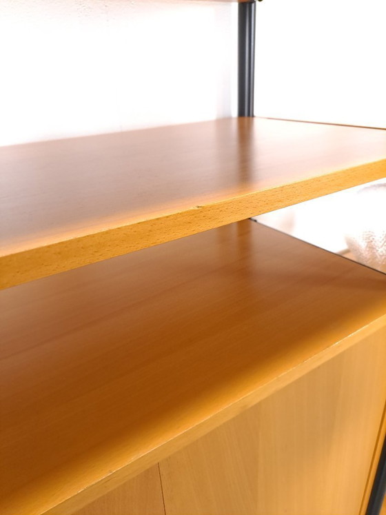 Image 1 of Ikea modular wall system Niklas with cabinets and shelves vintage