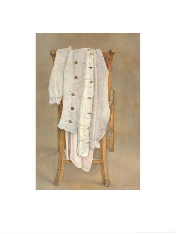 Jopie Huisman Vest on Deventer Chair – Lithographs & prints, Paper (photo 3 of 5)