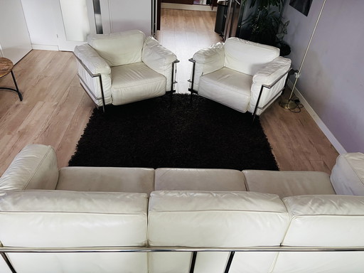 Sofagarnitur Bovine aus Leder