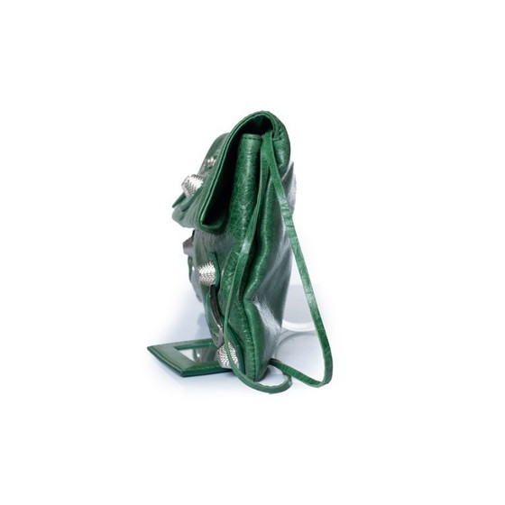 Balenciaga, groene leren city clutch – Clutches, Calfskin (photo 3 of 13)
