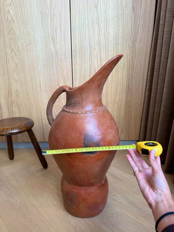 Large antique terracotta jug – Vases, Ceramic (photo 4 of 6)