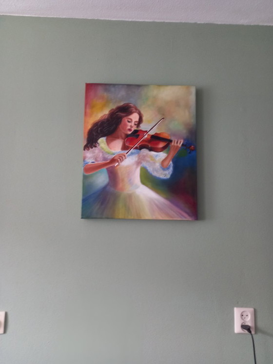 Violinist – Paintings & Drawings, Canvas (photo 3 of 5)