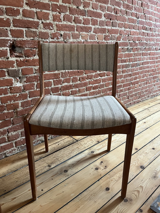Image 1 of Vintage Deense stoelen van Vamdrup Stolefabrik - Mid Century Modern