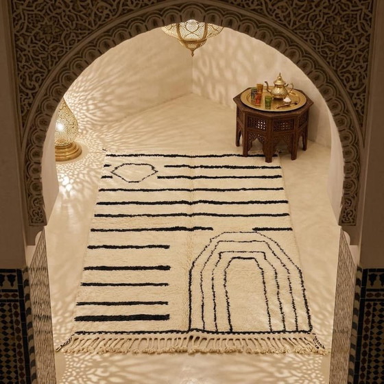 Alfombra de auténtica lana pura de 140 x 260 cm. – Aime Té, Wool (photo 4 of 6)