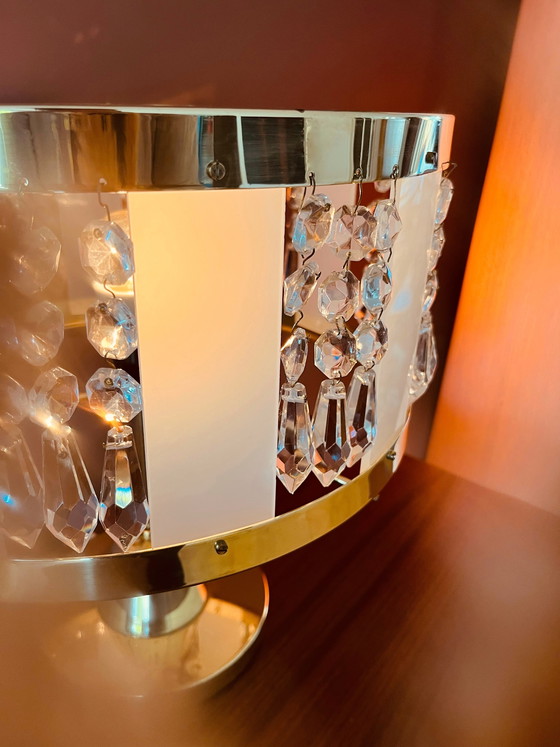 Image 1 of Lampe de table style Mid-Century par Jablonecke Sklarny