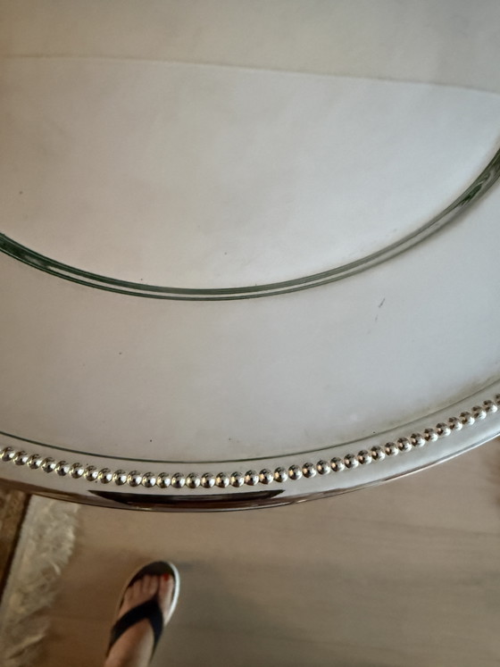 Plato de servicio plateado de 30 cm; 12 unidades – Accesorios de mesa, Metal, Silver (photo 4 of 5)