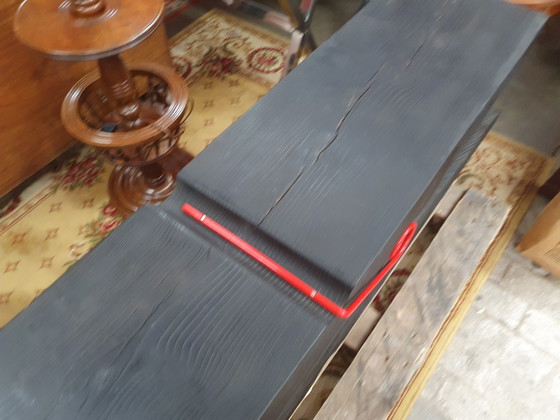 Riva 1920 Molletta bank (rood mechanisme - Vulcano Ceder) – Bankjes, Metal, Wood (photo 9 of 10)