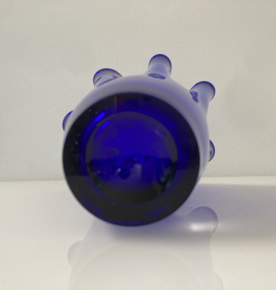 Image 1 of Kobaltblauwe servetvaas