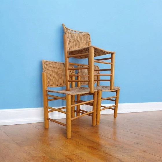 Image 1 of RARE SEDIE IN CORDA DEGLI ANNI '70