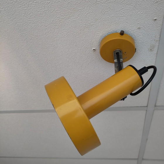 Vintage mid century modern ceiling light – Plastic, Metal (photo 2 of 13)